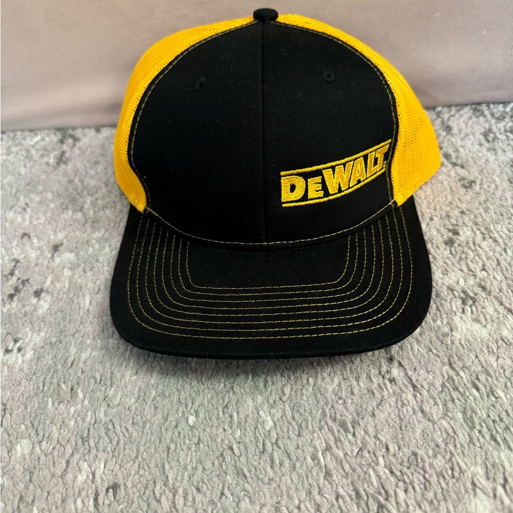 DeWalt Black and Yellow Cap